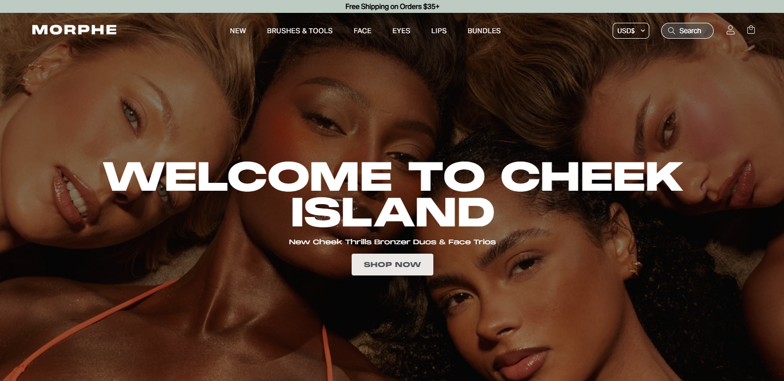 Morphe - Shopify Beauty & Makeup Store