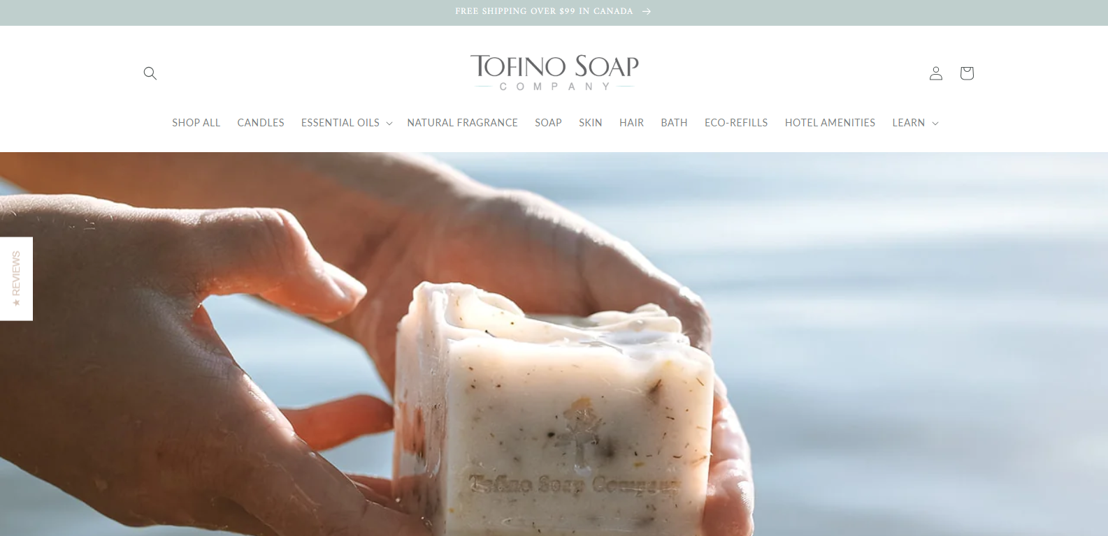 Tofino Soap Company - Shopify Natural Beauty Store