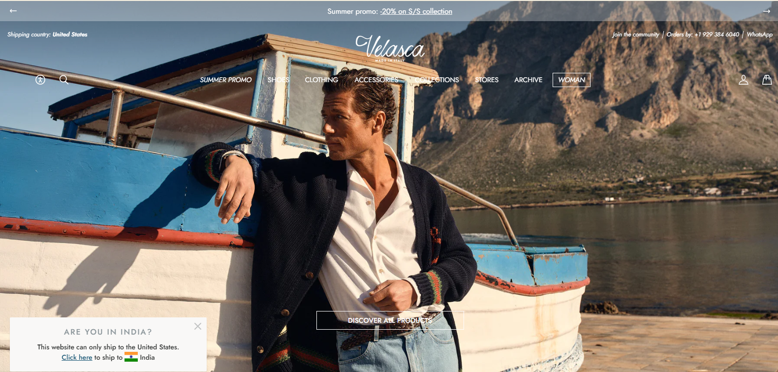 Velasca - Shopify Italian Footwear & Style Store